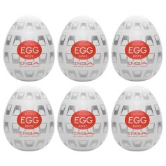   TENGA Egg Boxy - masturbador masculino en forma de huevo - paquete de 6 unidades