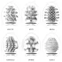 TENGA Egg New Standard - set de masturbadores huevo (pack 6)