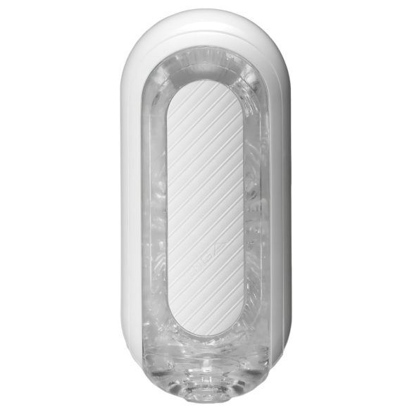 TENGA Flip Zero Gravity - masturbador masculino - silicona blanca