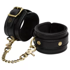 Fifty Shades of Grey - esposas para tobillos - cuero negro