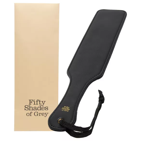 Fifty Shades of Grey - Paleta para azotes - cuero negro