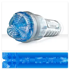  Fleshlight Turbo Core - masturbador succionador - silicona azul