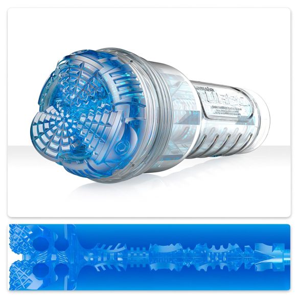 Fleshlight Turbo Core - masturbador succionador - silicona azul
