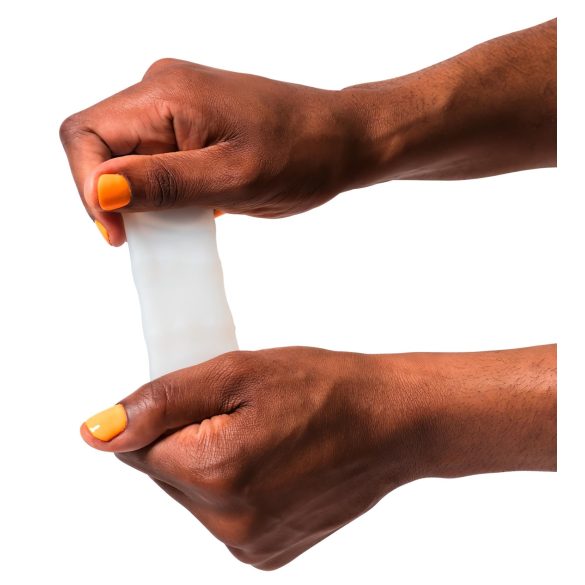 ROMP Mosh - masturbador flexible para viaje - transparente