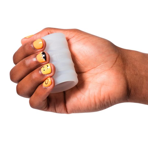 ROMP Mosh - masturbador flexible para viaje - transparente