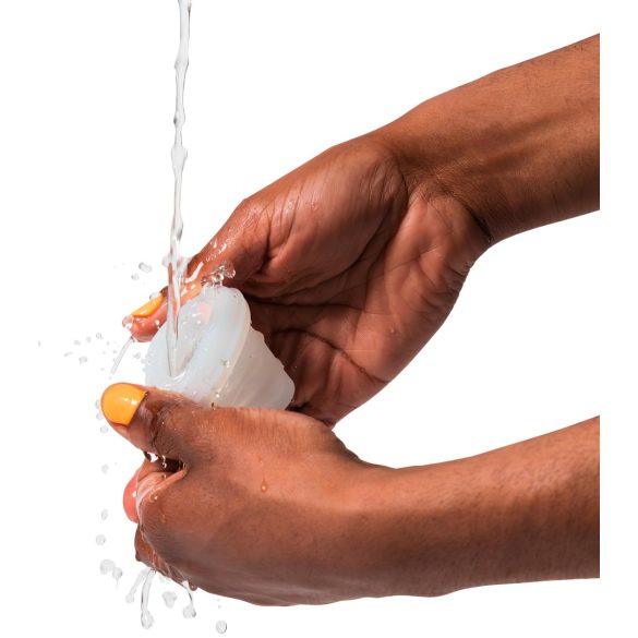 ROMP Mosh - masturbador flexible para viaje - transparente