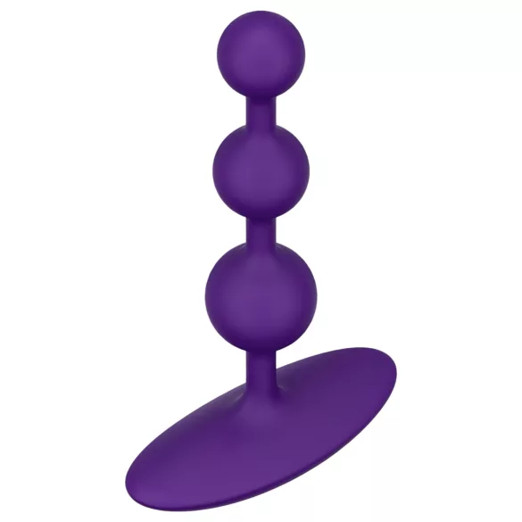 ROMP Amp - consolador anal con cuentas - silicona - lila