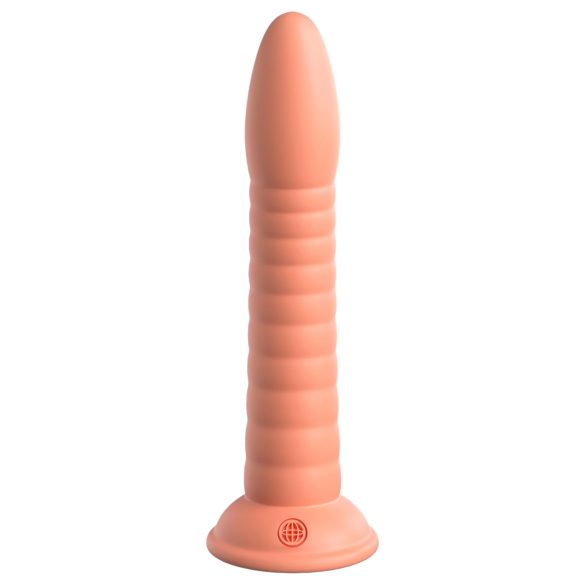 Dillio Wild Thing - dildo con textura (19cm) - naranja
