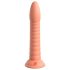 Dillio Wild Thing - dildo con textura (19cm) - naranja