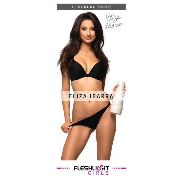Fleshlight Eliza Ibarra Ethereal - masturbador realista vagina - color natural