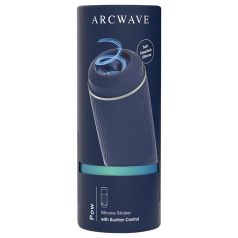 Arcwave Pow - masturbador manual de succión - silicona azul