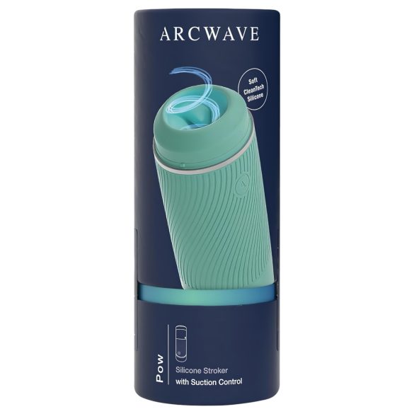 Arcwave Pow - masturbador manual de succión (verde)