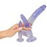 Juego de dildos anales Crystal Clear - 3 uds (transparente-azul)
