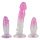 Crystal Clear - kit de entrenamiento anal - 3 piezas - transparente y rosa