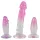 Crystal Clear - kit de entrenamiento anal - 3 piezas - transparente y rosa