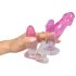 Set de Entrenador Anal Crystal Clear 3pzs (Transparente-Rosa)