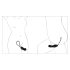 Dildo Ajustable Black Velvet - Negro