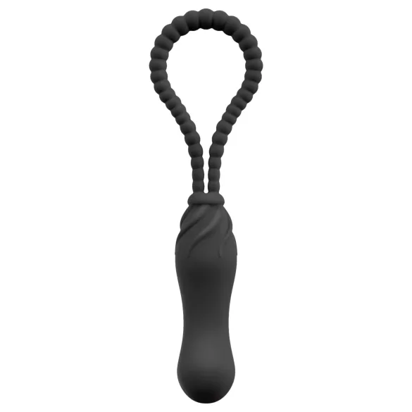 Black Velvets - Arnés con dildo - ajustable - silicona negro