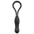 Black Velvets - Arnés con dildo - ajustable - silicona negro