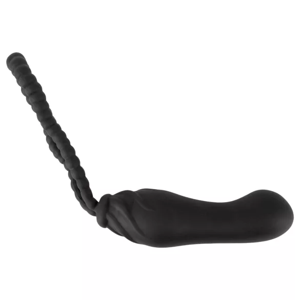 Black Velvets - Arnés con dildo - ajustable - silicona negro