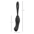 Black Velvets - Arnés con dildo - ajustable - silicona negro