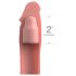 X-TENSION Elite 2 - Funda Natural para Pene Recortable