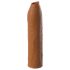 X-TENSION Elite - Funda Ajustable para Pene Abierta (Tono Natural Oscuro)
