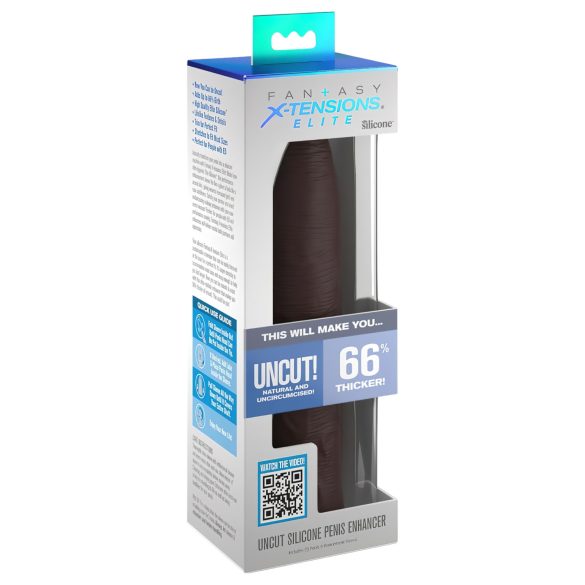 X-TENSION Elite – funda ajustable para pene (color marrón)