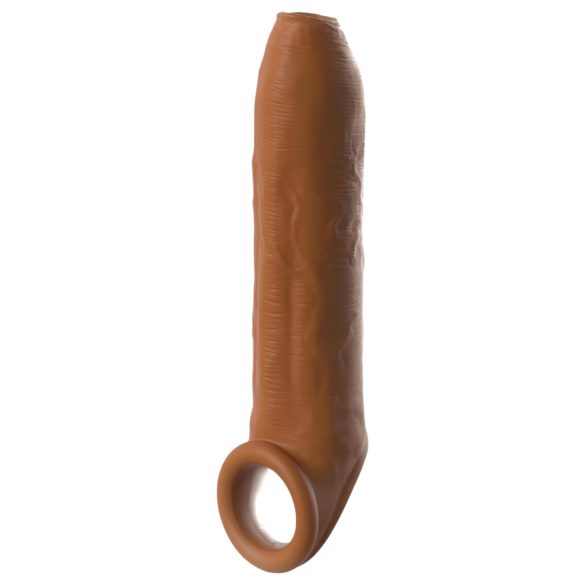 X-TENSION Elite - funda para pene abierta (tono natural oscuro)