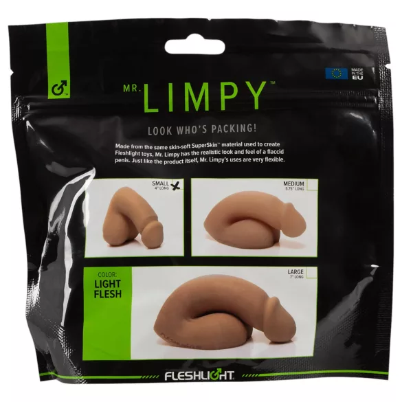 Mr. Limpy - dildo pequeño realista - color natural