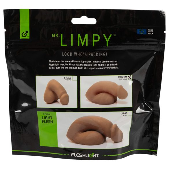 Mr. Limpy - consolador realista mediano - color natural