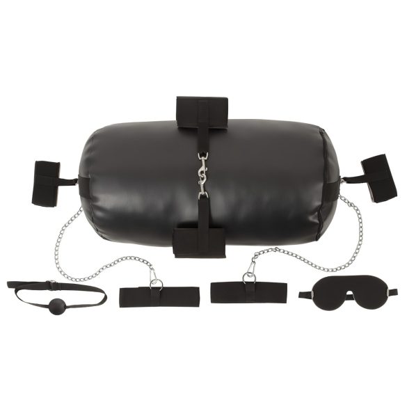 Bad Kitty - Set de ataduras con almohada - 11 piezas (negro)