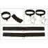 Bad Kitty - Set de ataduras con almohada - 11 piezas (negro)