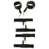 Bad Kitty - Set de ataduras con almohada - 11 piezas (negro)