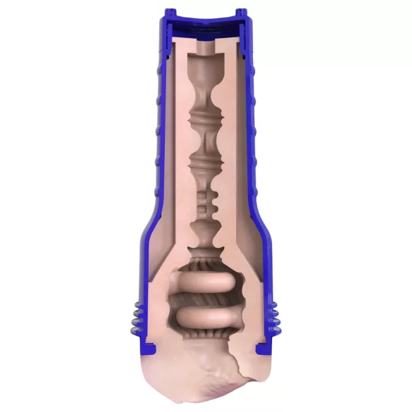 Fleshlight Boost Bang - masturbador realista tipo vagina - color natural