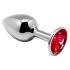 Alive Anal Delight - Set de plugs de metal (plateado)