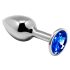 Alive Anal Delight - Set de plugs de metal (plateado)