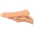 Nature Skin - 2en1 vagina y funda pene - 23cm (natural)