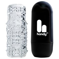   The Handy TrueGrip Gen 2 Sleeve - masturbador masculino transparente