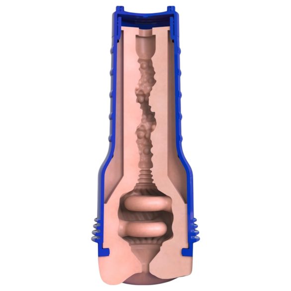 Fleshlight Boost Blast - masturbador anal realista - color natural