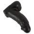 Realistixxx Real Giant - consolador realista con testículos - 22 cm - negro