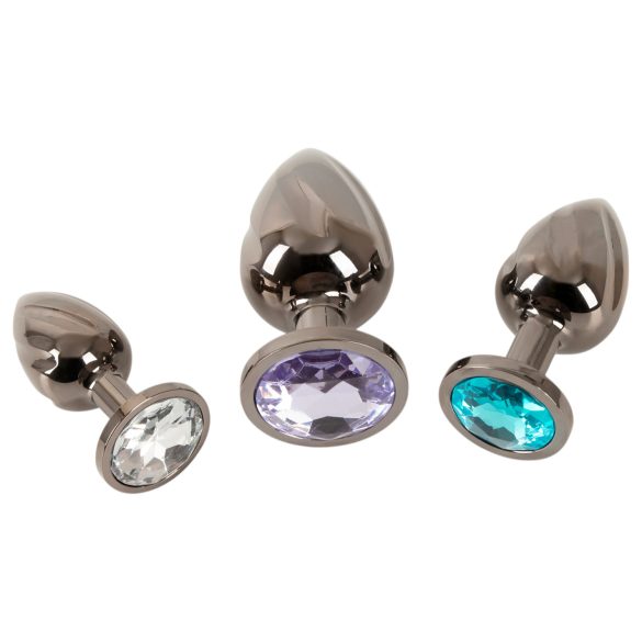 Set de plugs anales metálicos