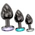Set de plugs anales metálicos