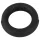 Erecto - anillo para pene - silicona - negro