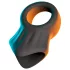 Erecto - anillo para pene con extensor de testículos - silicona negra