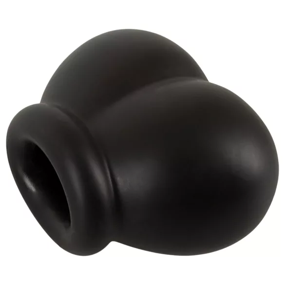 Erecto - funda para pene y escroto - silicona negra