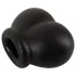 Erecto - funda para pene y escroto - silicona negra