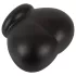 Erecto - funda para pene y escroto - silicona negra