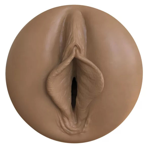 Fleshlight Boost Bang - masturbador vaginal realista - color marrón