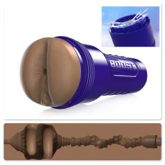   Fleshlight Boost Blast - masturbador realista anal - silicona marrón
